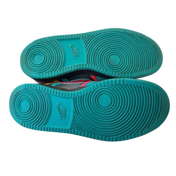 2009 NIKE 8.5 LOW 2009 SKATE sneakers WOMEN BLACK BLUE PINK  SHOES 366409-061 - Picture 14 of 16